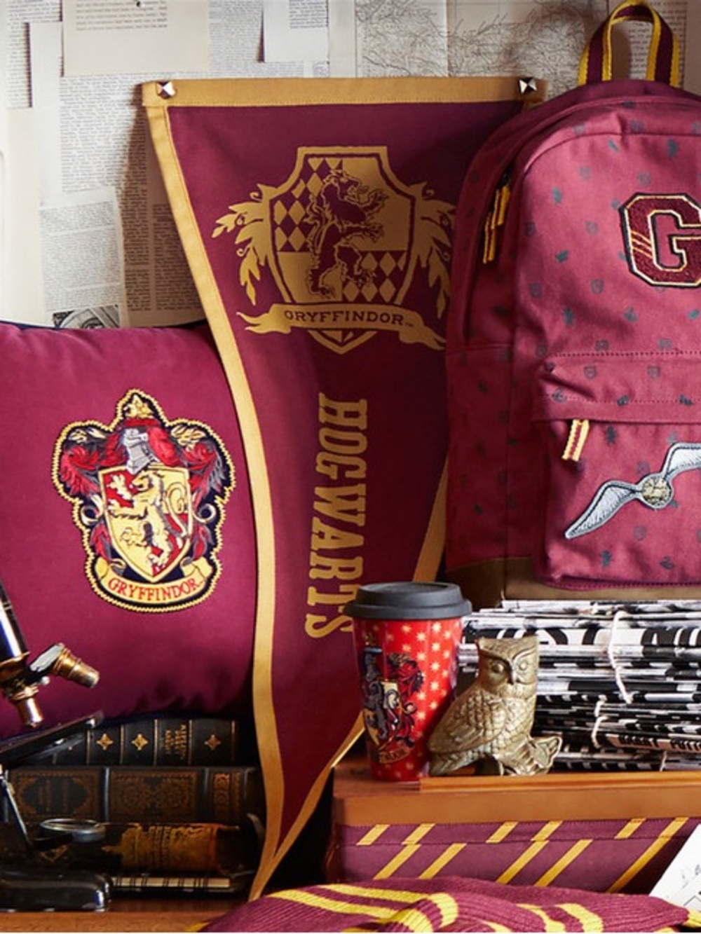 HARRY POTTER GRYFFINDOR Backpack - Picture 4 of 13